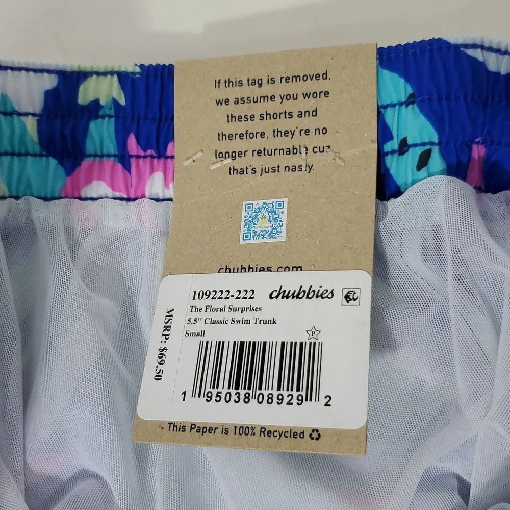 Chubbies The Floral Surprises 5.5